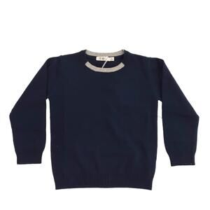 NEW EMC boy's knit sweater in navy